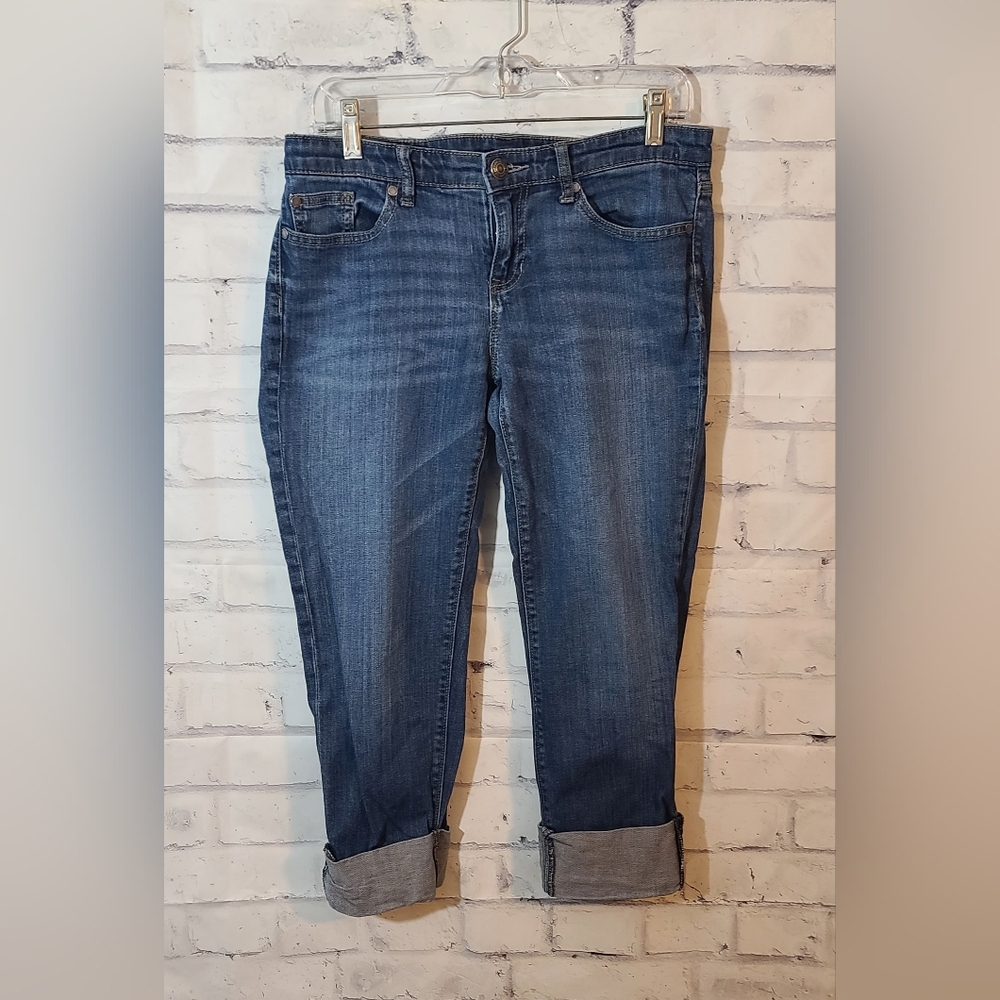 Gap Premium Straight Crop Jeans Sz 6